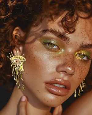 Luminous Gaze Earrings