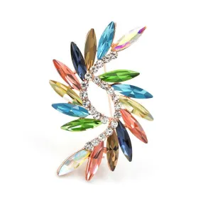 New Colorful Style Crystal Brooches For Women