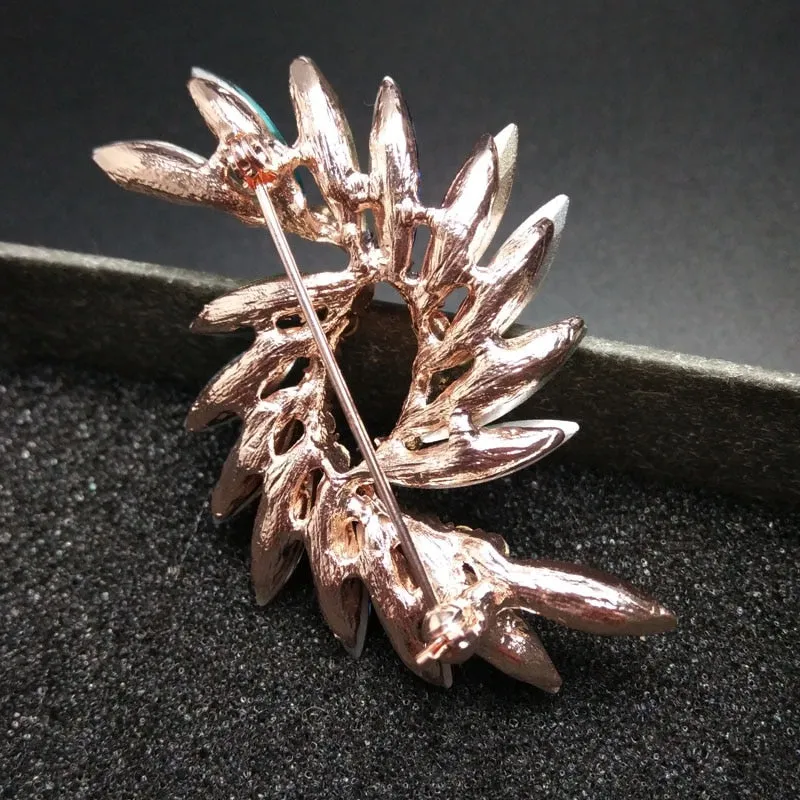 New Colorful Style Crystal Brooches For Women