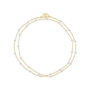 New Yorker Freshwater Pearl Multi Style Mask Chain & Necklace WN00169