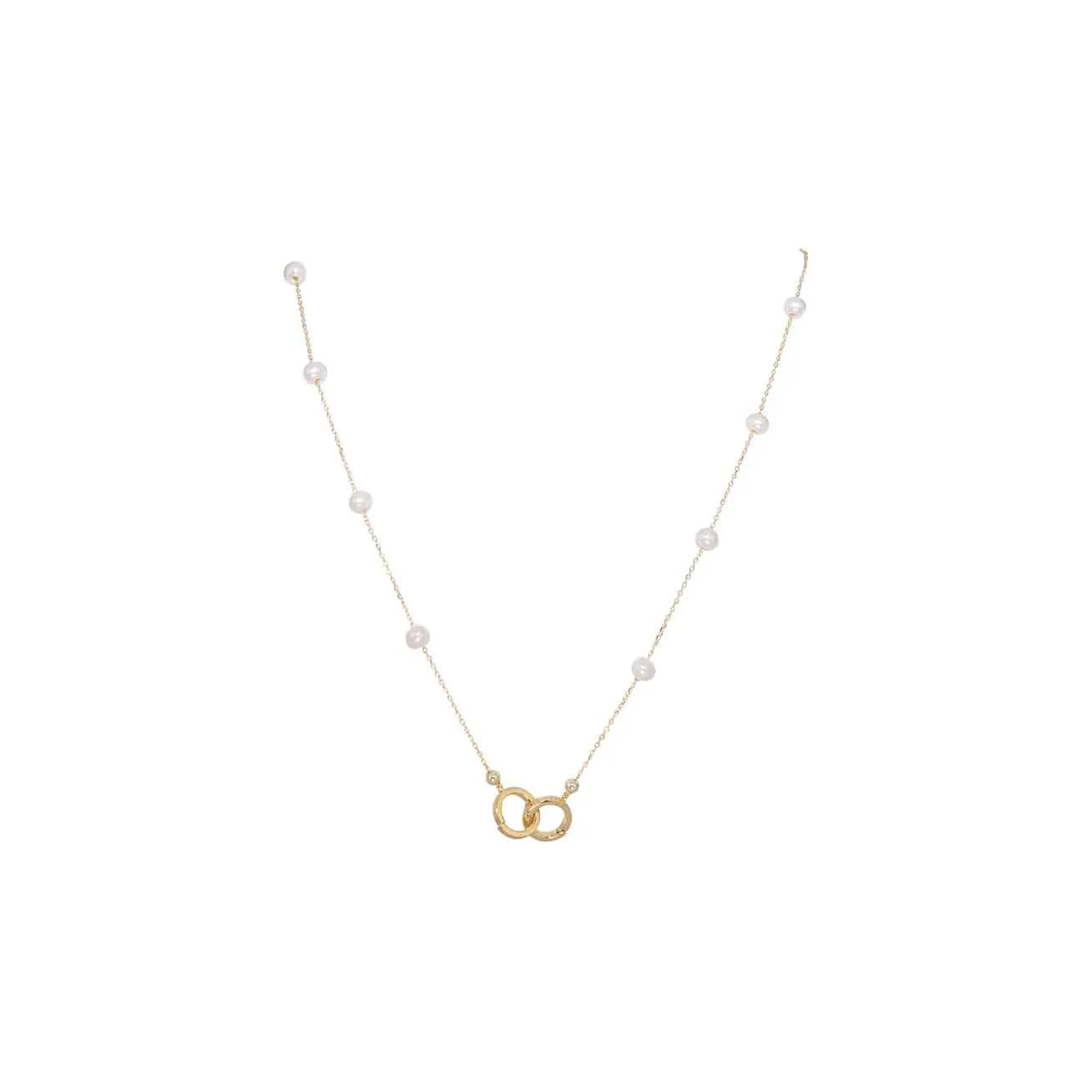 New Yorker Freshwater Pearl Multi Style Mask Chain & Necklace WN00169
