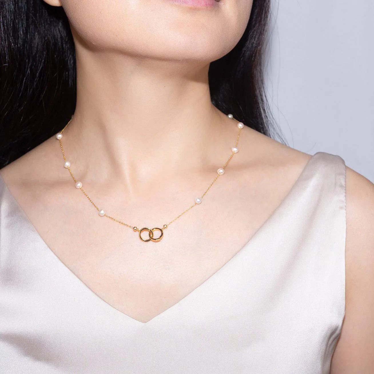 New Yorker Freshwater Pearl Multi Style Mask Chain & Necklace WN00169