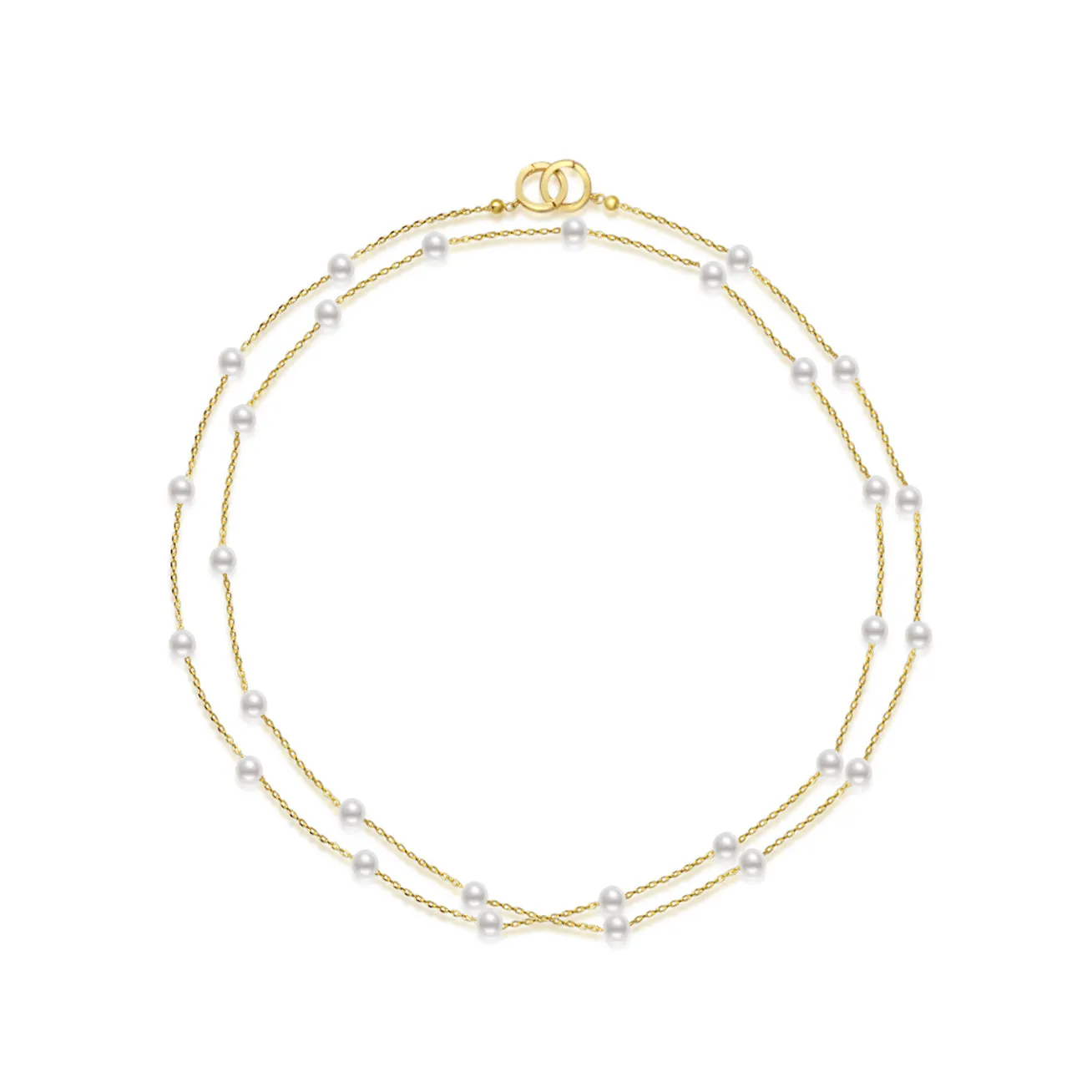 New Yorker Freshwater Pearl Multi Style Mask Chain & Necklace WN00169