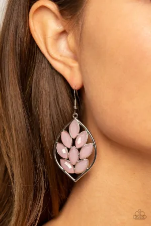 Paparazzi Earring ~ Glacial Glades - Pink