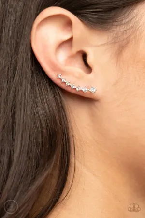 Paparazzi Earring ~ New Age Nebula - White