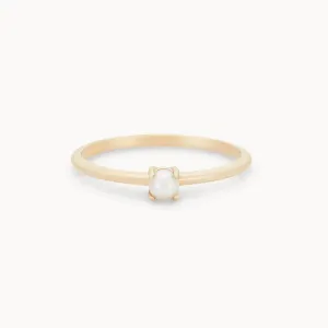 Pearl Of Transformation Stacking Ring (Akoya Pearl)