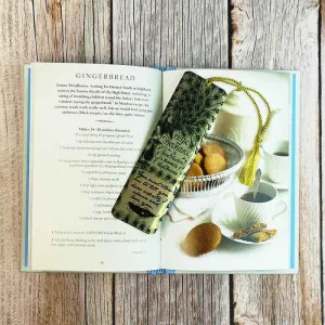 Pride & Prejudice Bookmark - Peacock Design