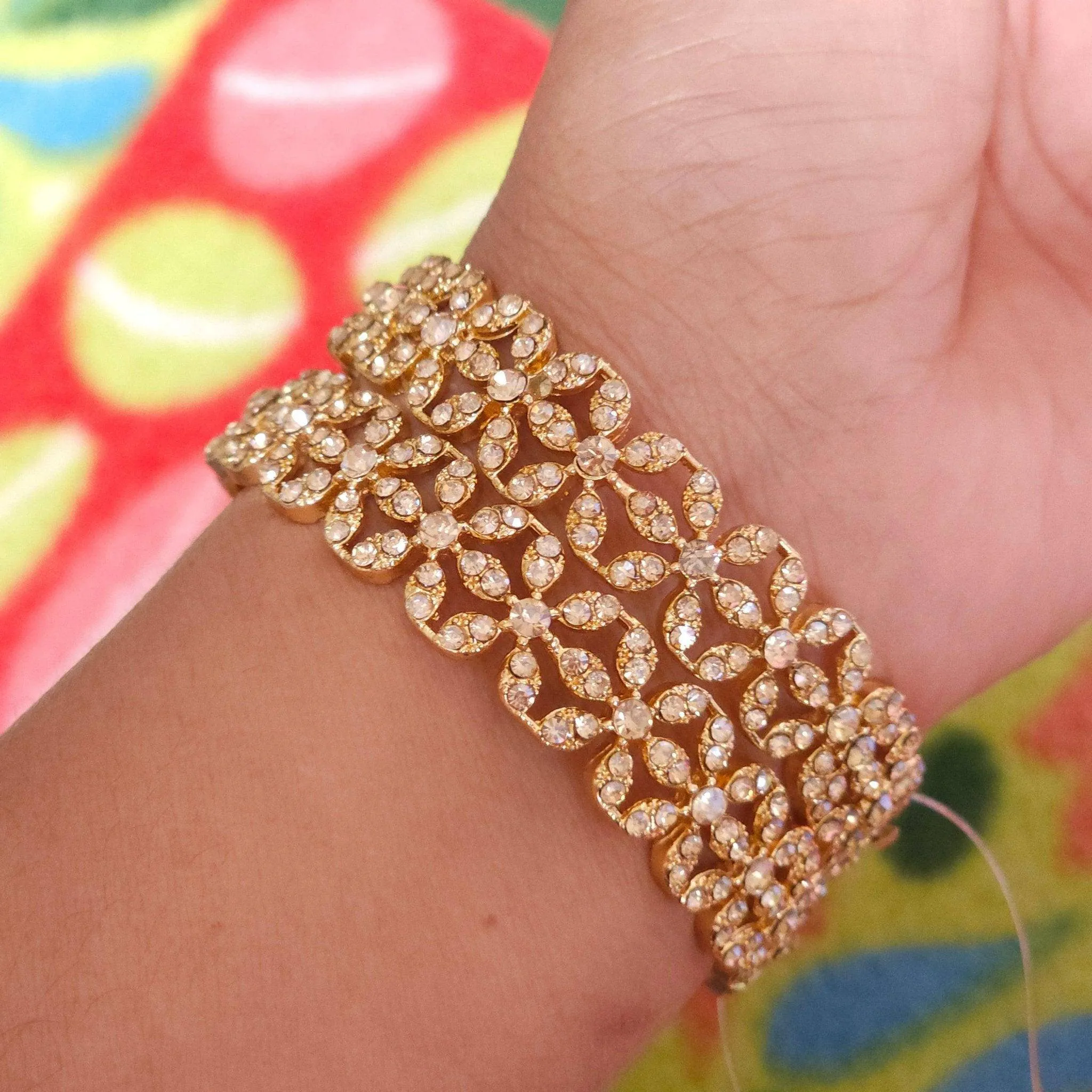 Reher- Pair of Antique Gold Polki Kangan Bangles