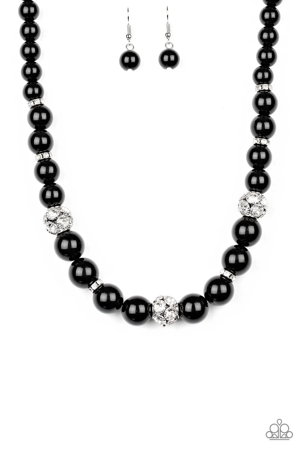 Rich Girl Refinement - Black - Paparazzi Accessories