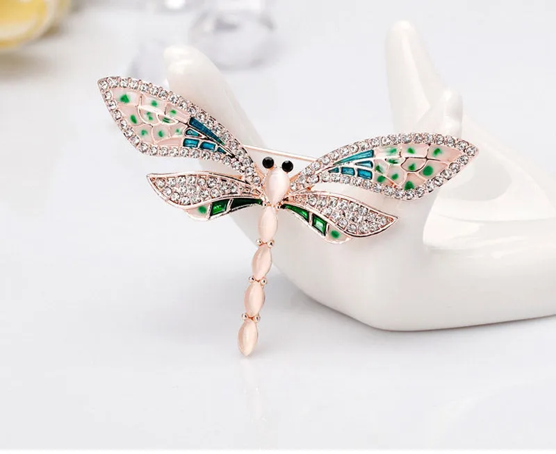 SB244 - Fashion Simple Handmade Dragonfly Brooch