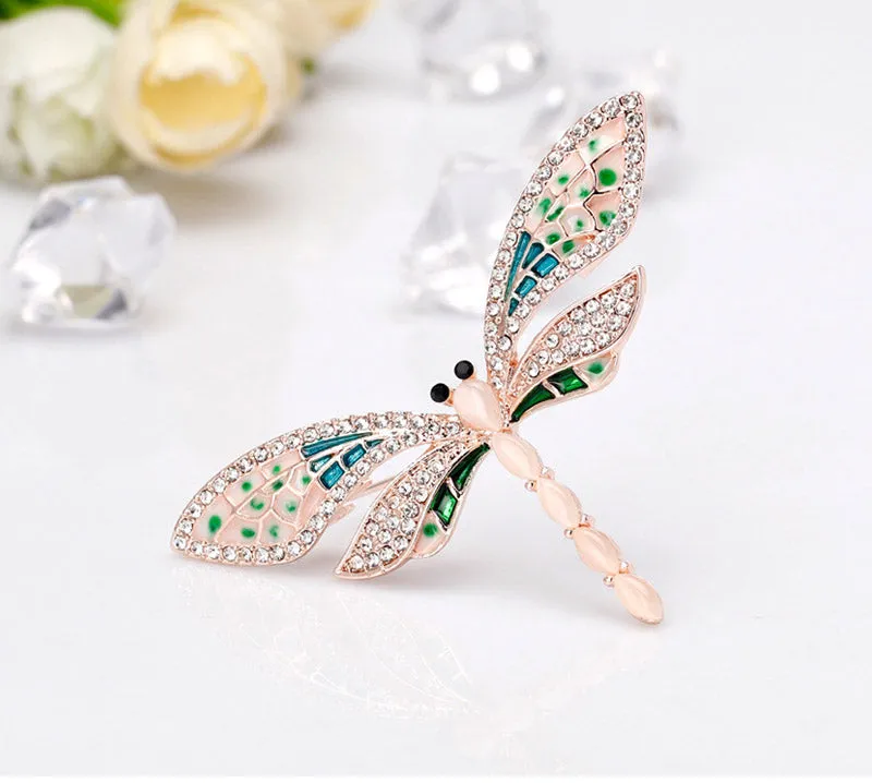 SB244 - Fashion Simple Handmade Dragonfly Brooch