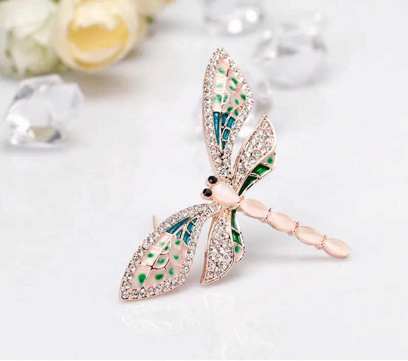 SB244 - Fashion Simple Handmade Dragonfly Brooch