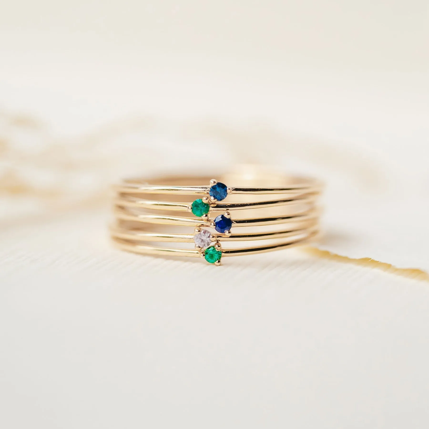 Serendipity Emerald Ring (14K Gold   Emerald)