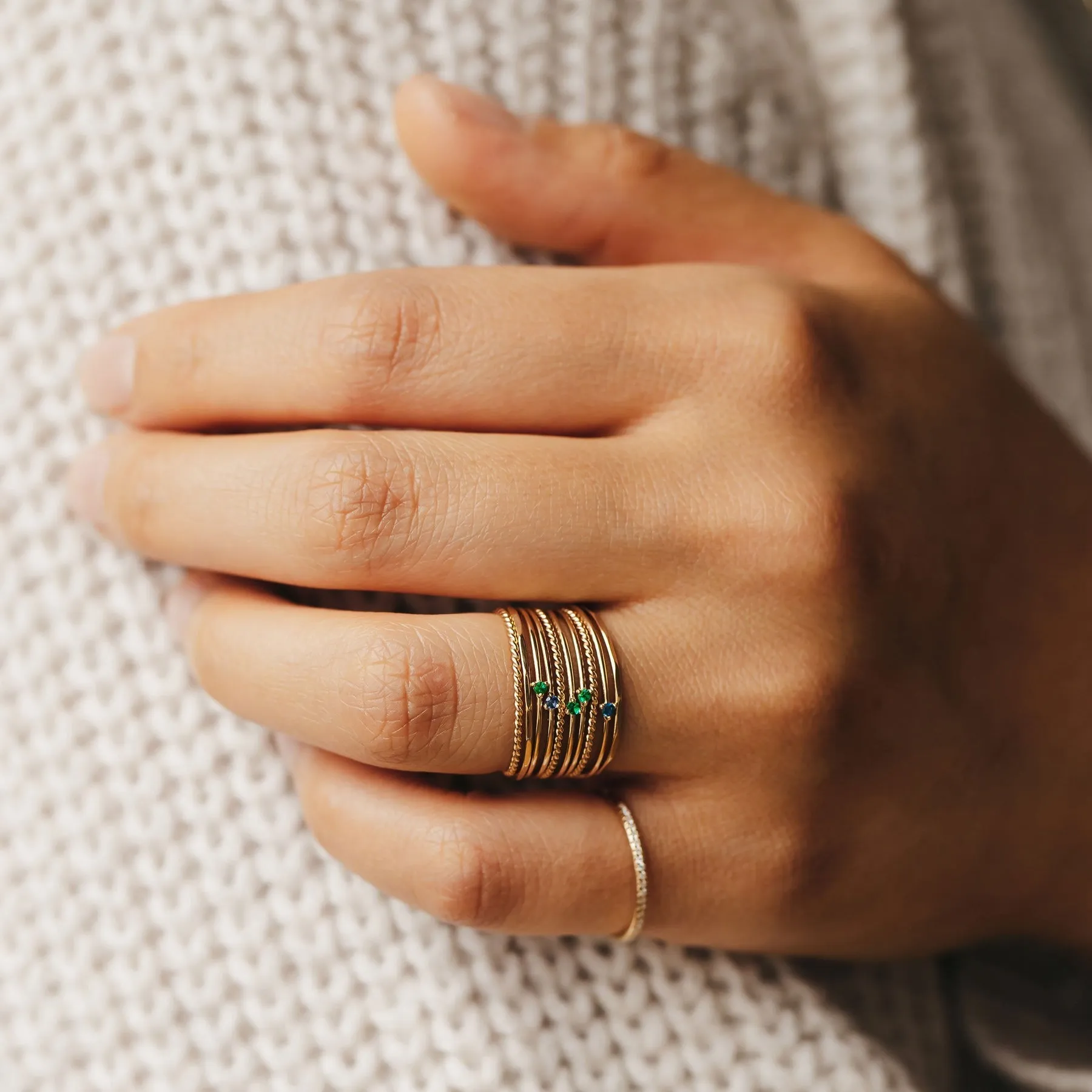 Serendipity Emerald Ring (14K Gold   Emerald)