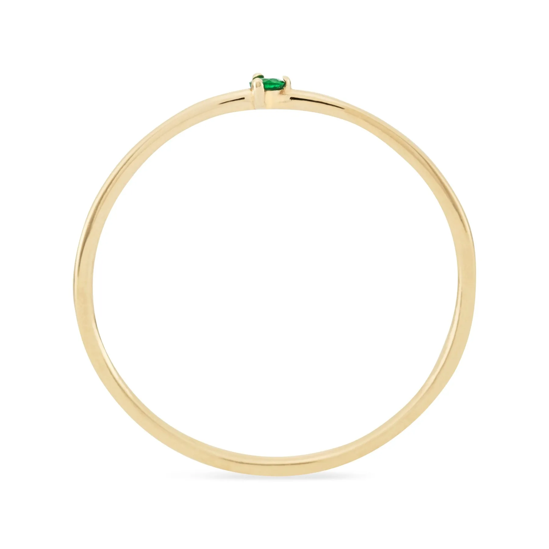 Serendipity Emerald Ring (14K Gold   Emerald)