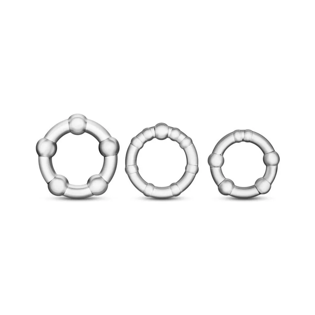 Stay Hard - Beaded Cock Rings