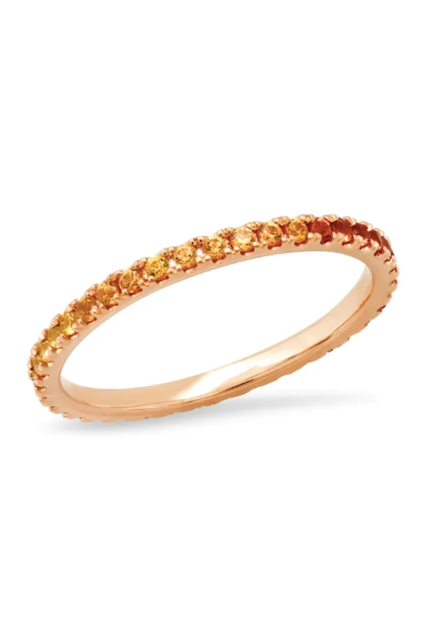Sunburst Eternity Band