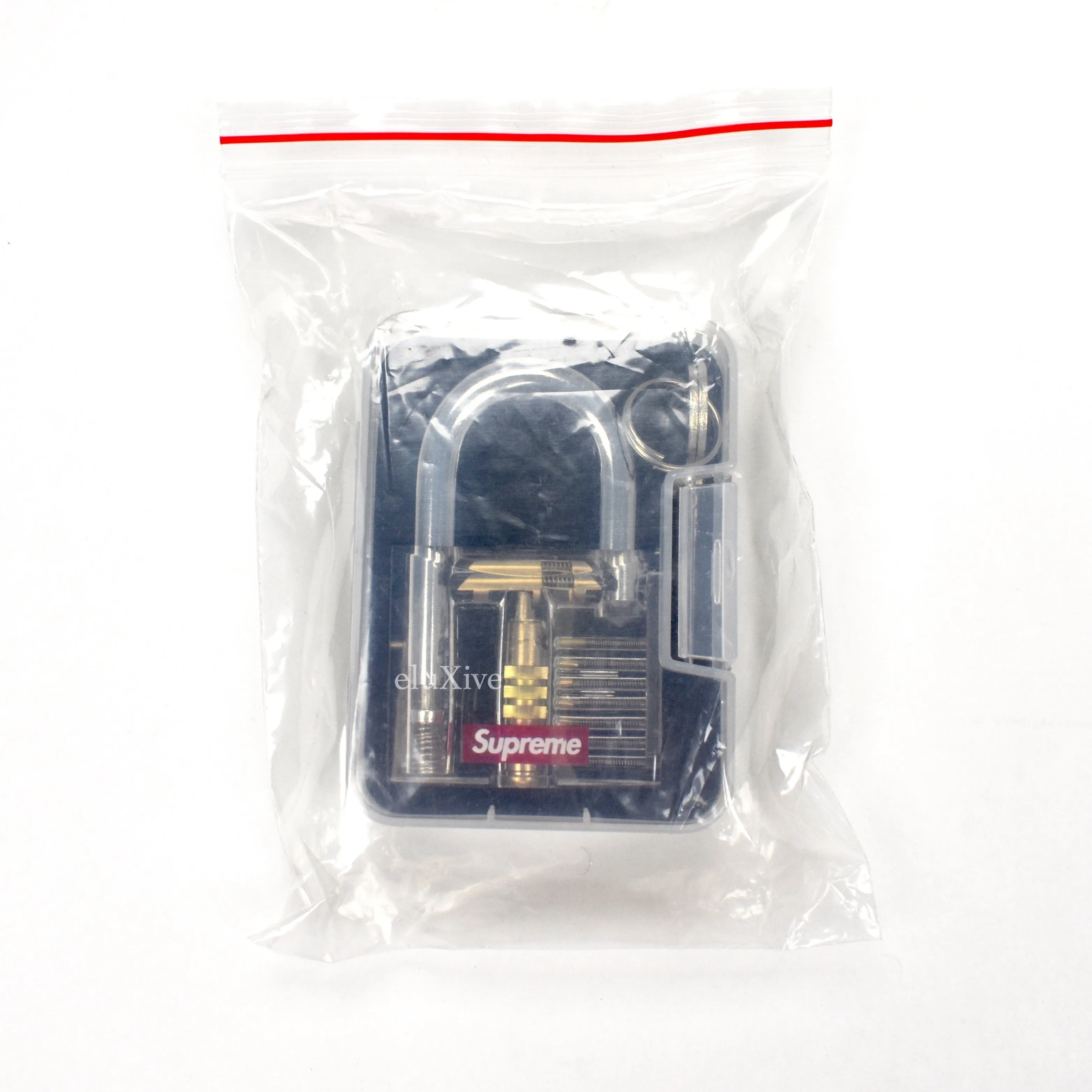 Supreme - Transparent Box Logo Lock