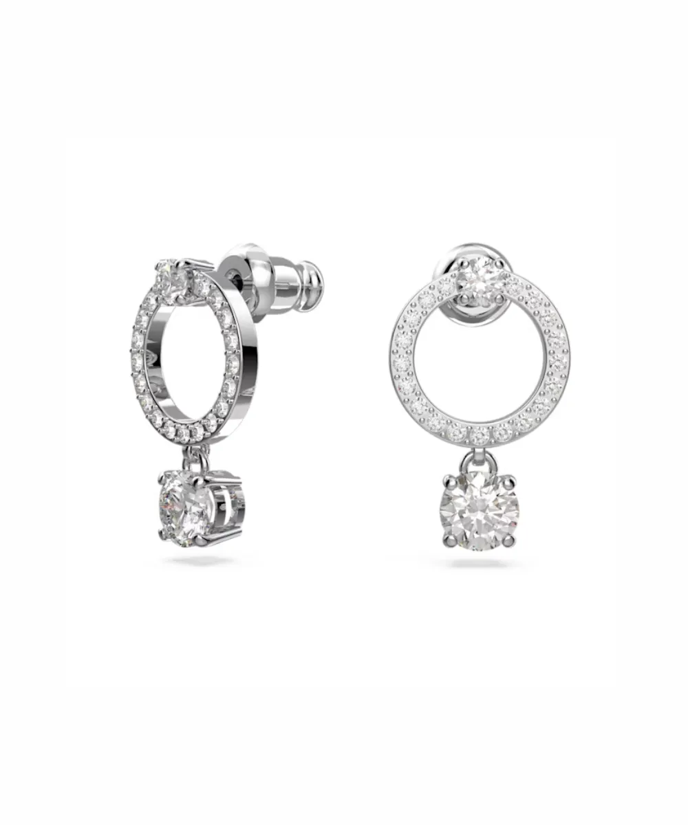 SWAROVSKI ATTRACT HOOP EARRINGS