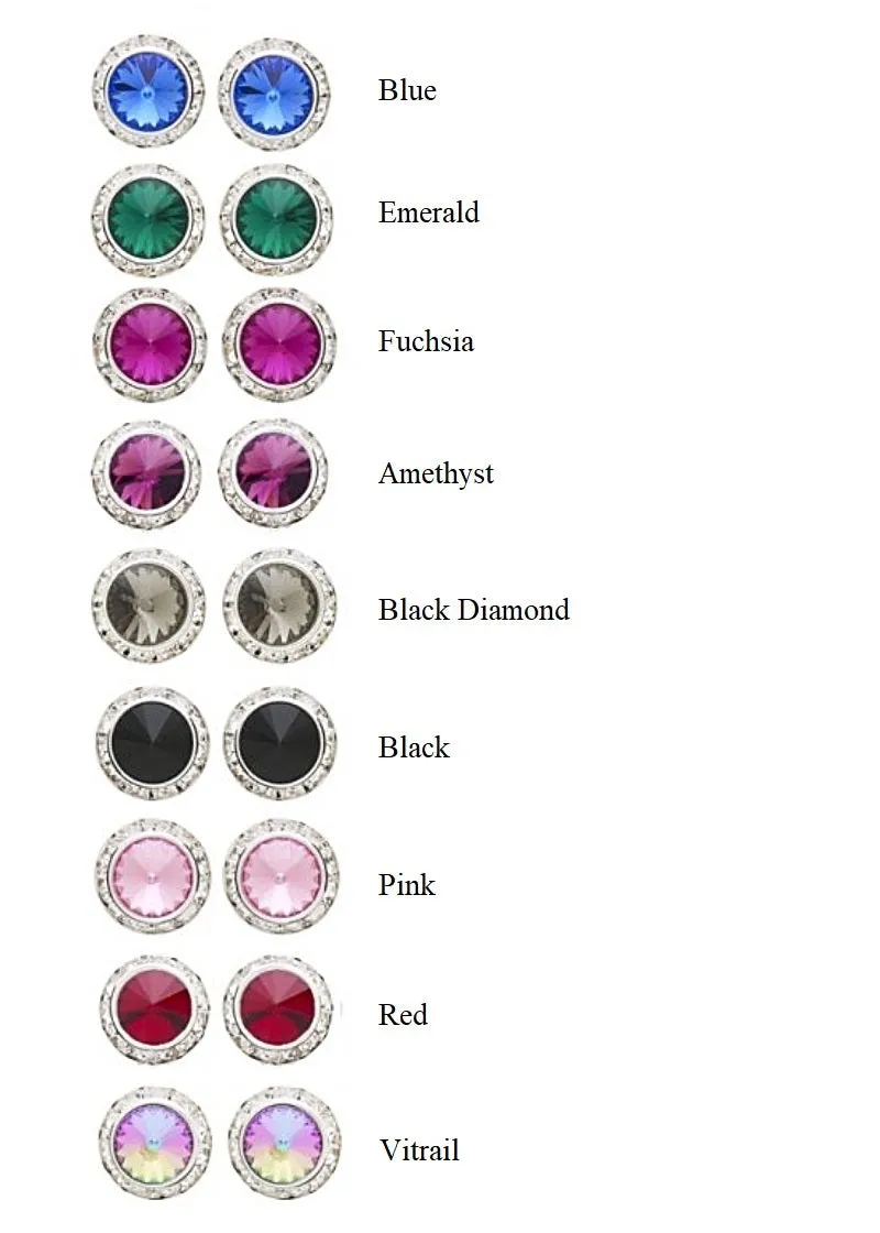 Swarovski Crystal Performance Earrings (12mm x 17mm)