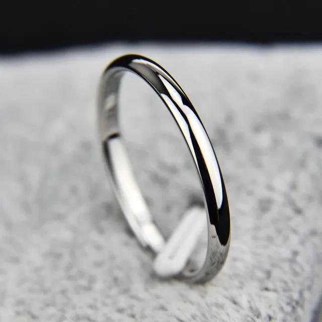 Titanium Steel & Rose Gold  Ring