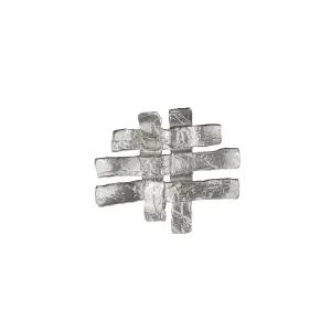 UNRAVELLED Large Weave Brooch
