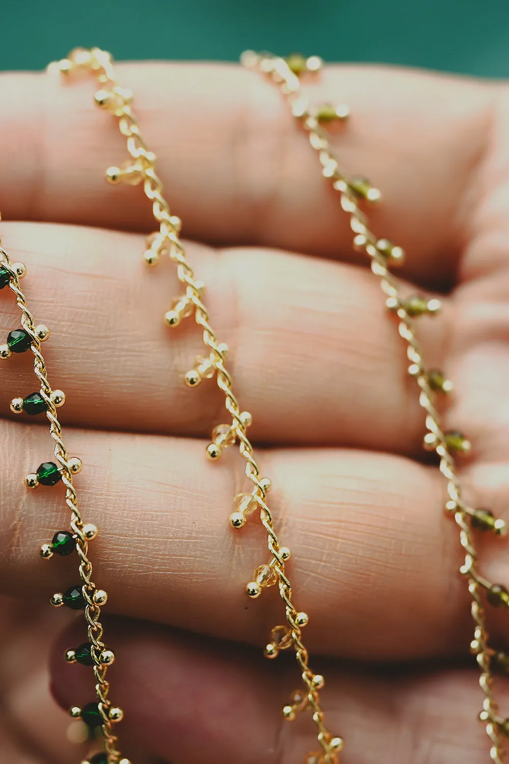 Verdant Charm Necklace - Emerald Zirconia