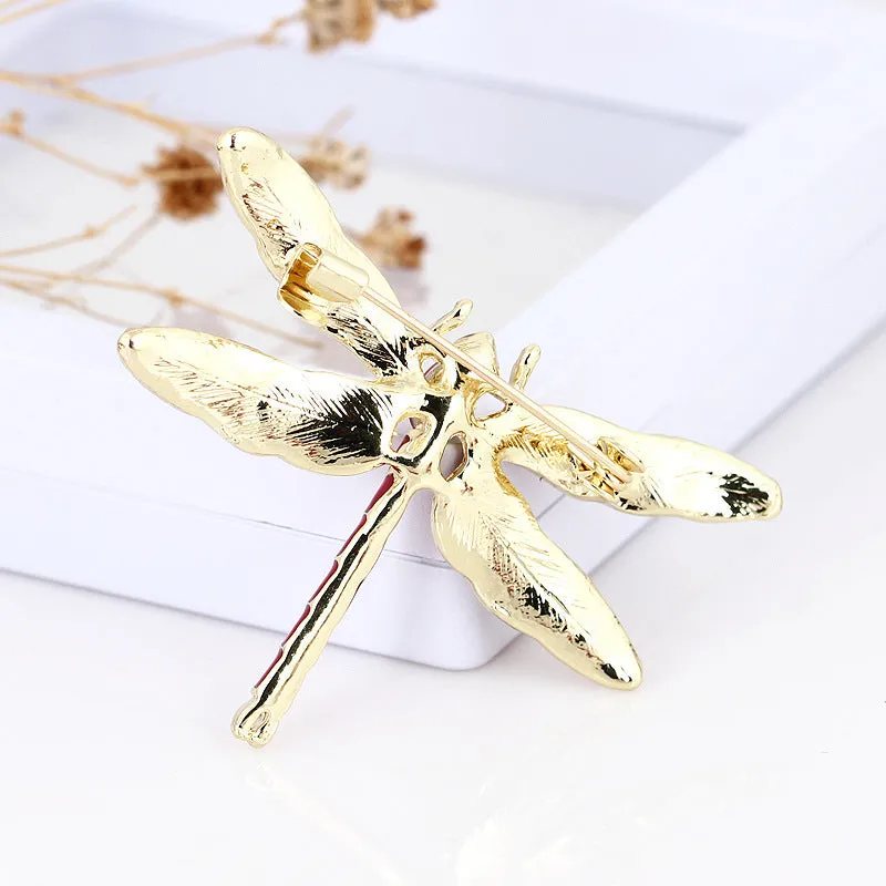 XSB047 - Simple Dragonfly Brooch