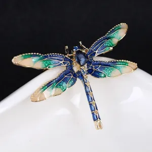 XSB047 - Simple Dragonfly Brooch