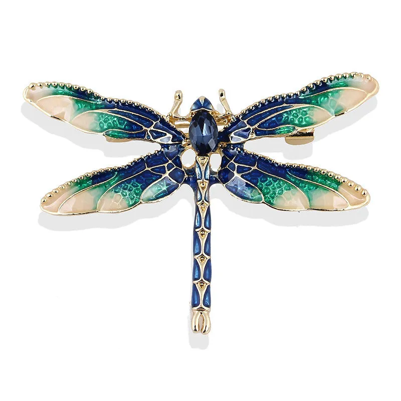 XSB047 - Simple Dragonfly Brooch